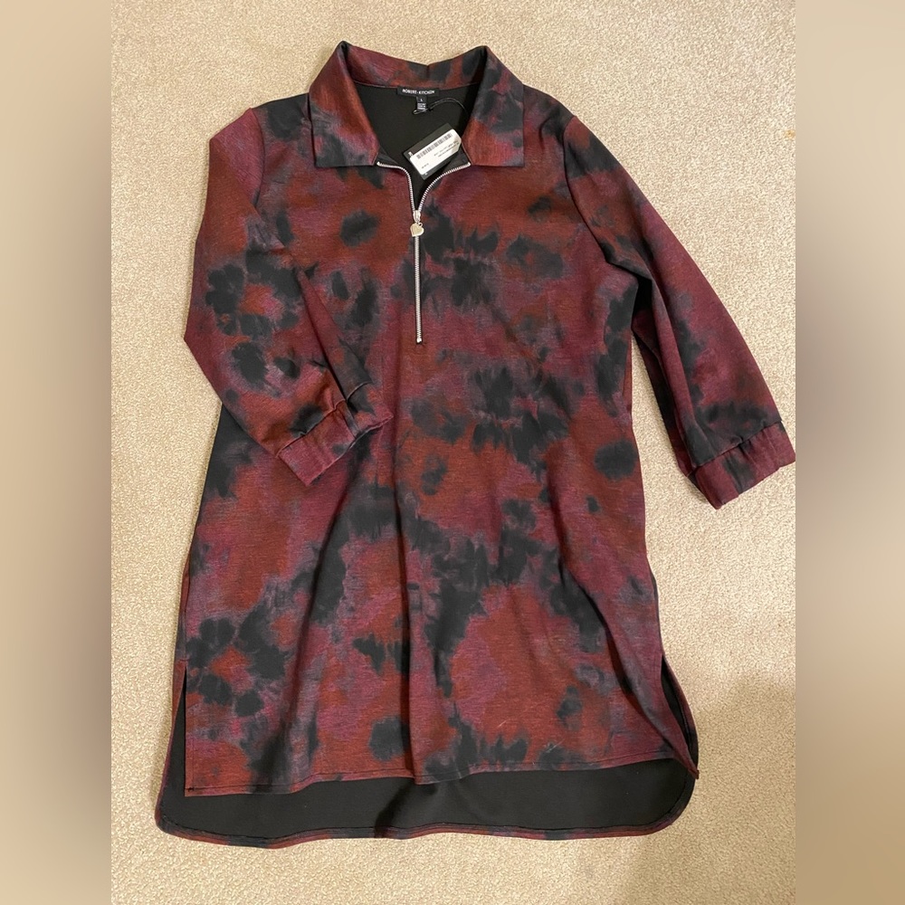 Robert Kitchen 3/4 length sleeve tunic top